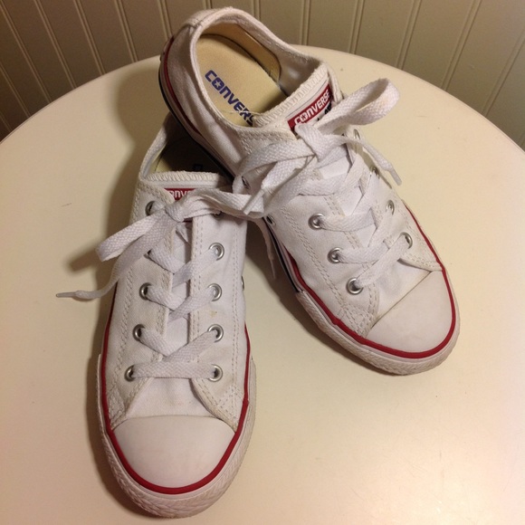 Converse All Star White Sneakers - Picture 2 of 7